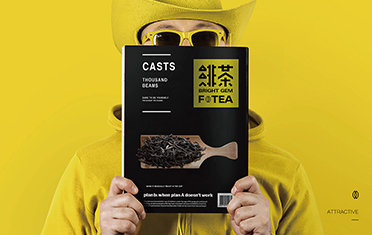 乌兰察布绯茶品牌设计